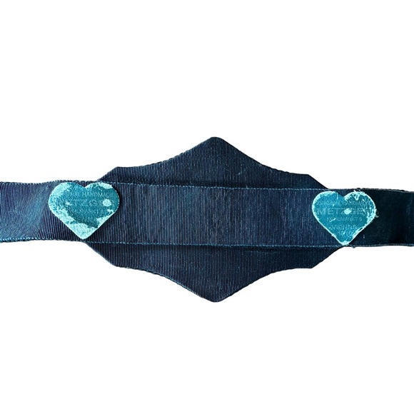 Unique Vintage Belt- West Germany Gutos Belt  Black and Gold with Metallic Cat - Picture 8 of 12